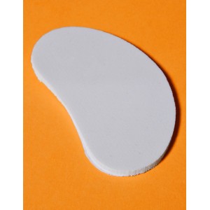 Kidney Shaped Pad - 1/4 inch Foam